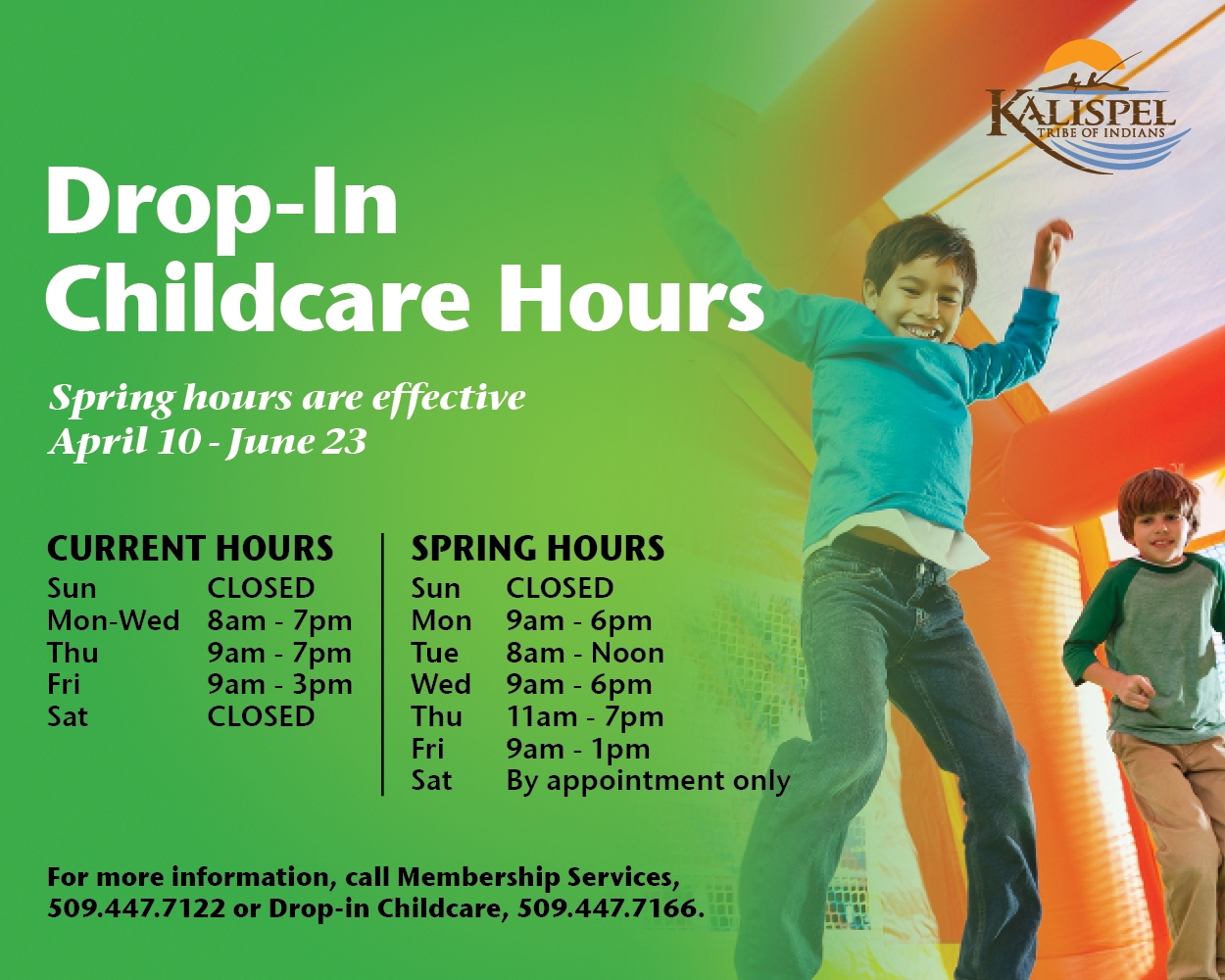 Camas Center Childcare Hours